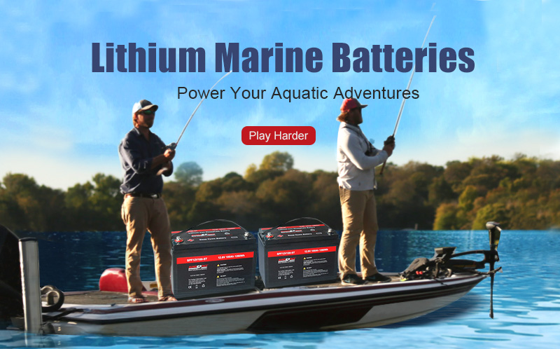 12v100ah Bass Fishing litiumbatteri