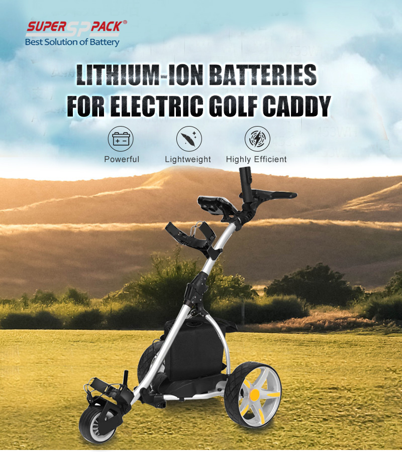 Electric golf trolleys Battery Electric golf trolleys Battery