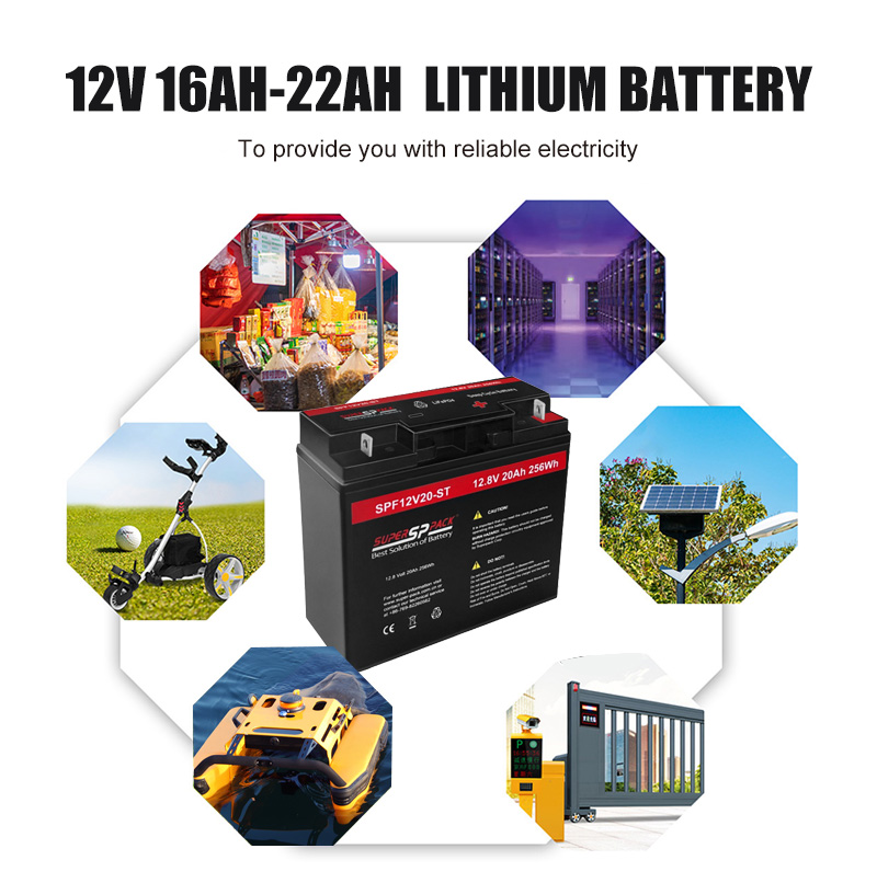 Superpack 12v-22Ah lithium battery