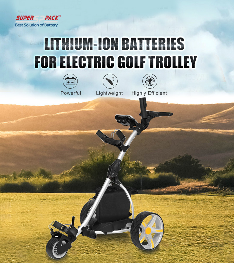 12V Lithium-ion Batteries For Electric Golf Trolley