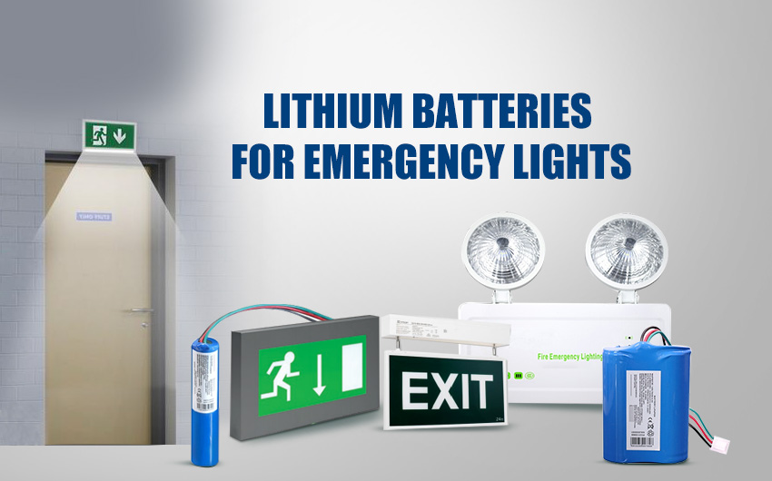 Superpack emergency light battery