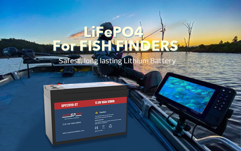 Superpack 12V10AH For Fish finders