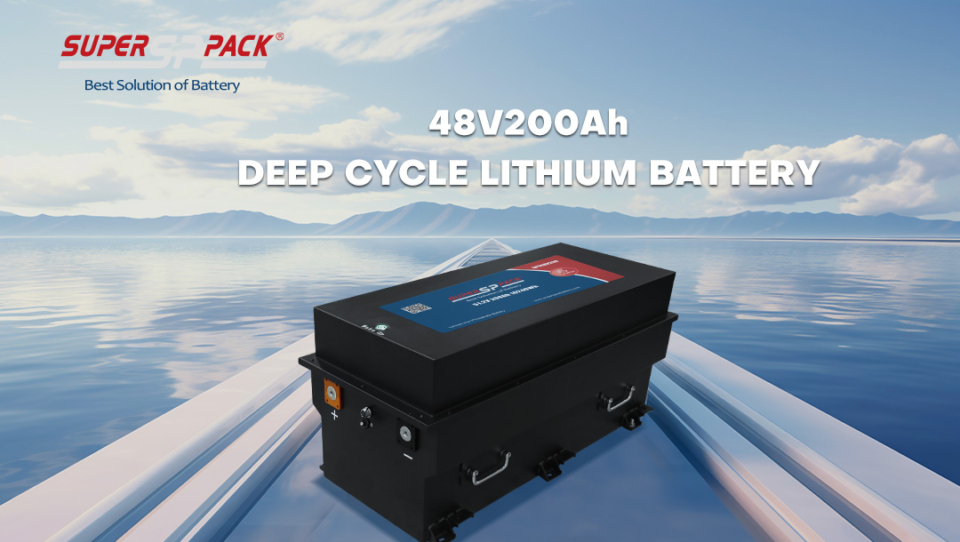 Reliable 48V200 Marine deep cycle battery