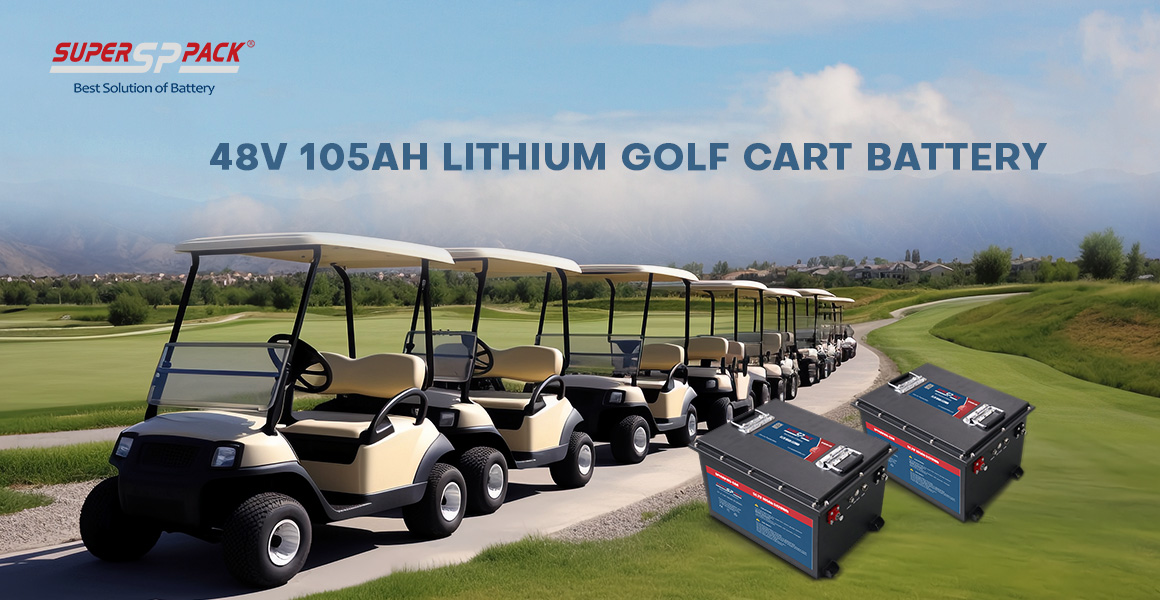 48V 105Ah Lithium Golf Cart Battery