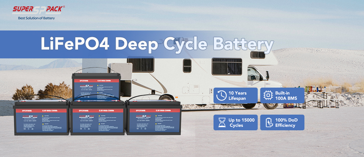 LiFePO4 Deep Cycle Battery