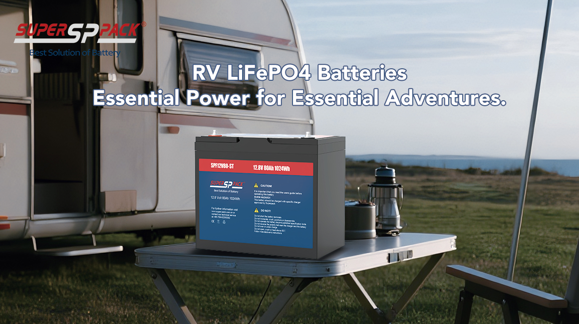 RV LiFePO4 Batteries Essential Power for Essential Adventures.