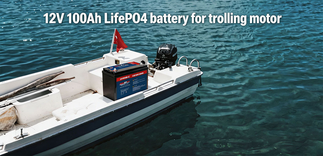 12V 100Ah LiFePO4 battery for trolling motor