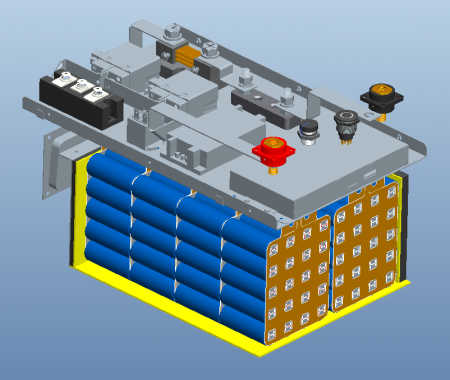 24 volt battery for floor scrubber