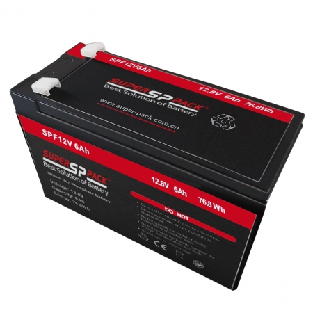 12V6AH LiFePO4 Battery for security 