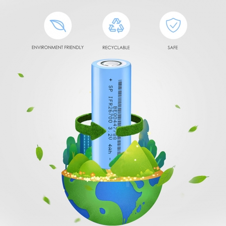IFR26700EC High termperature resistance rechargeable lifepo4 4000mah 3.2V battery cell 