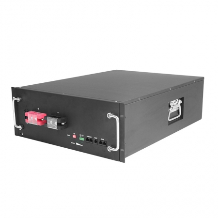 4U Rack Mounted 48V100ah LiFePO4  Battery Pack 