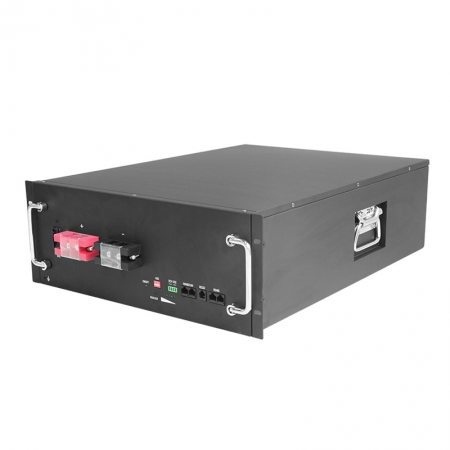 4U Rack Mounted 48V100ah LiFePO4  Battery Pack 