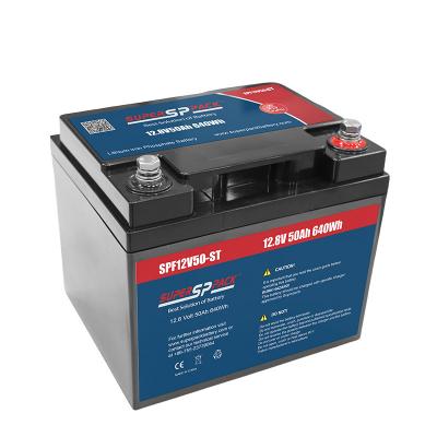 Superpack 12V 50Ah LiFePO4 Deep Cycle Rechargeable Battery For Medical Cart
