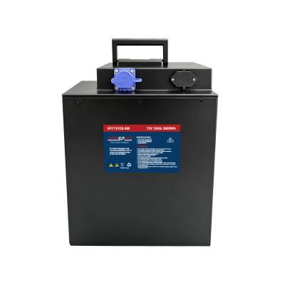 72V 50Ah IoT GPS LiFePO4 Battery for E‑Motorcycle