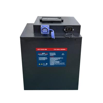 72V 50Ah IoT GPS LiFePO4 Battery for E‑Motorcycle