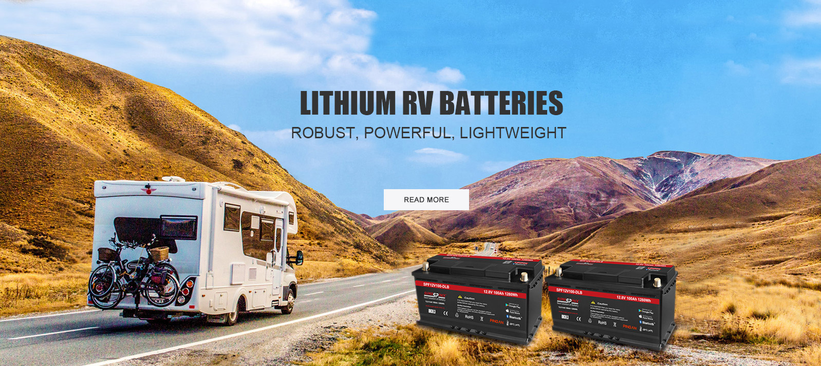 Superpack lithium RV batteries
