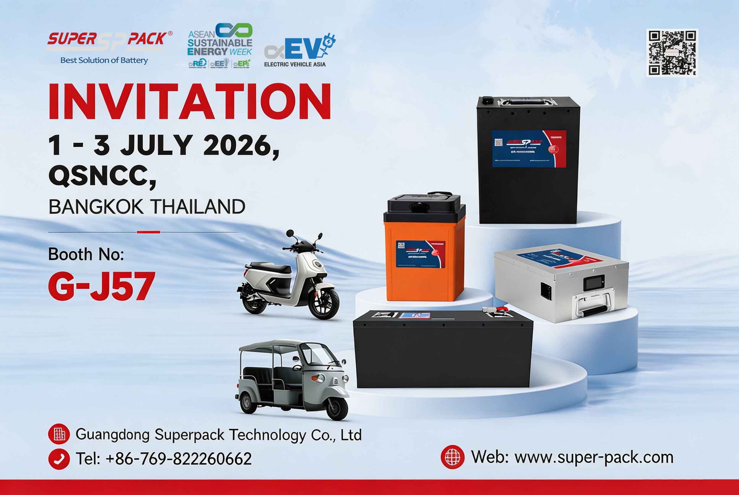 Superpack at Asia Sustainable Energy Week 2026 - QSNCC, Bangkok
